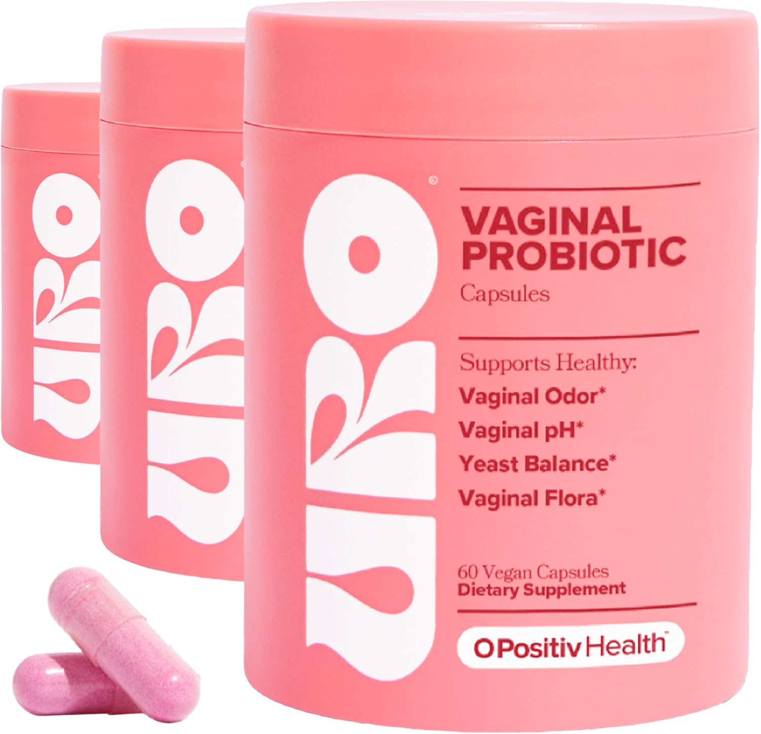 URO Vaginal Probiotics for Women - pH Balance & Flora Support