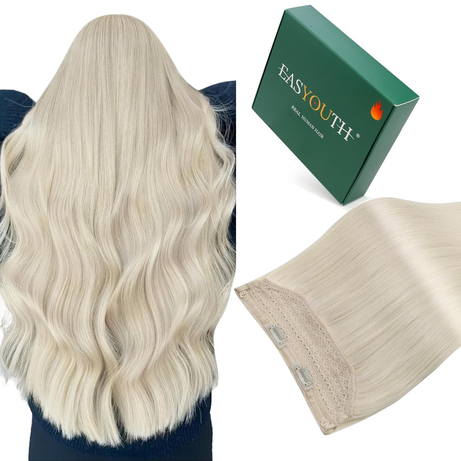 Wire Human Hair Extensions for a Natural Look and Comfort