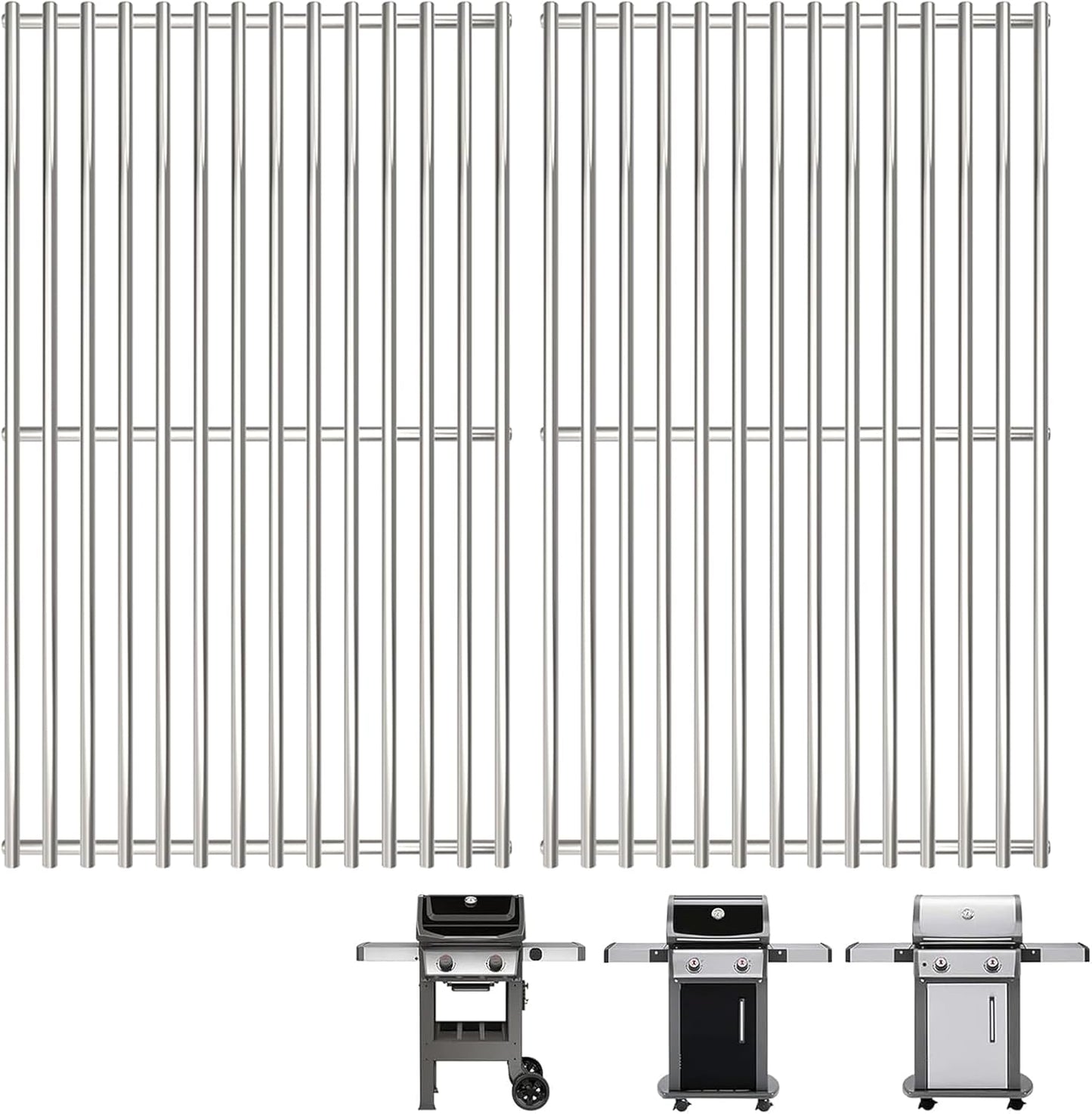7637 Grill Grates for Weber Spirit II 200 Series Grills Parts