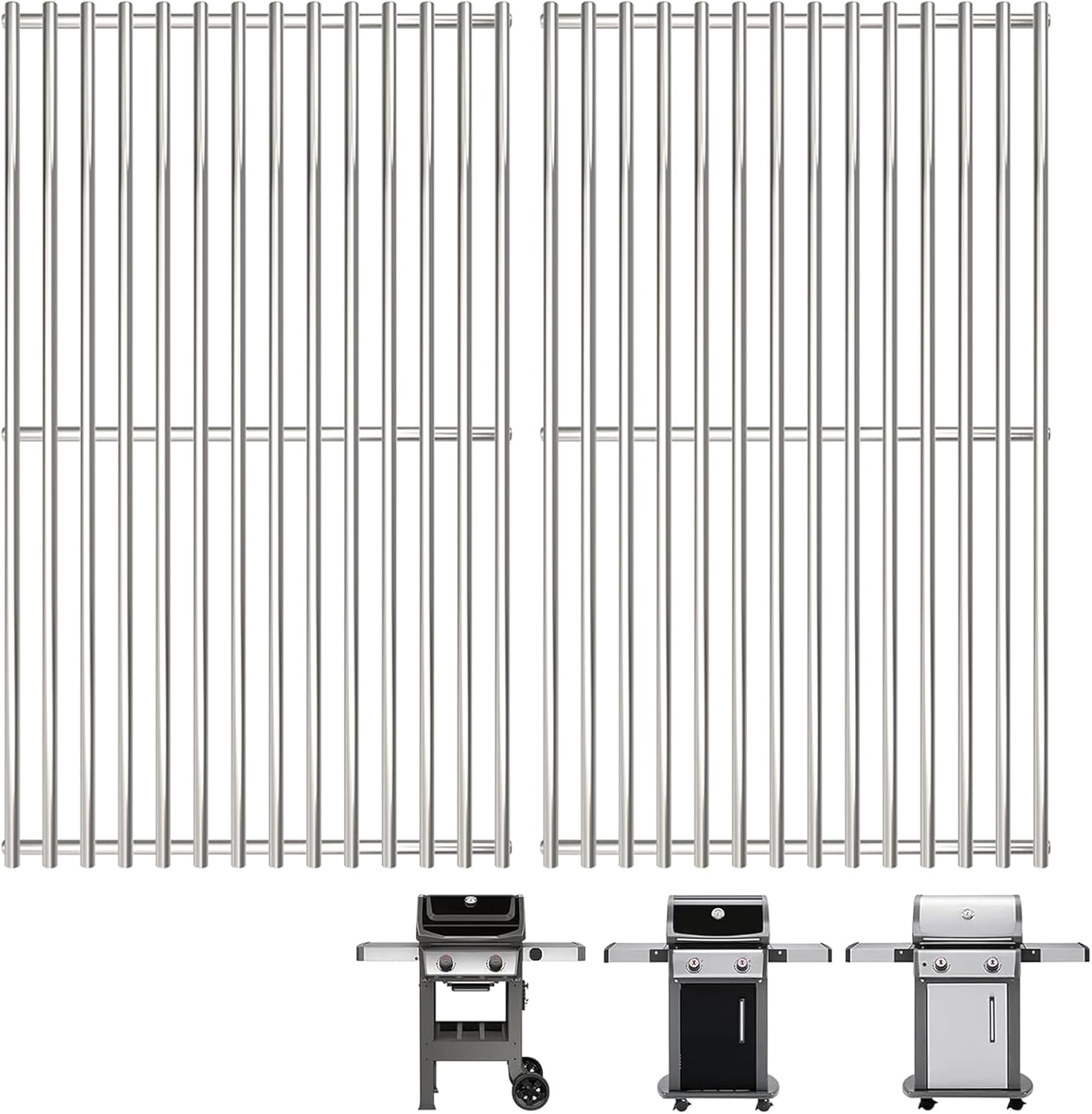 7637 Grill Grates for Weber Spirit II 200 Series Grills Parts