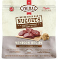 Primal Freeze Dried Raw Dog Food Nuggets, Venison Meal Option