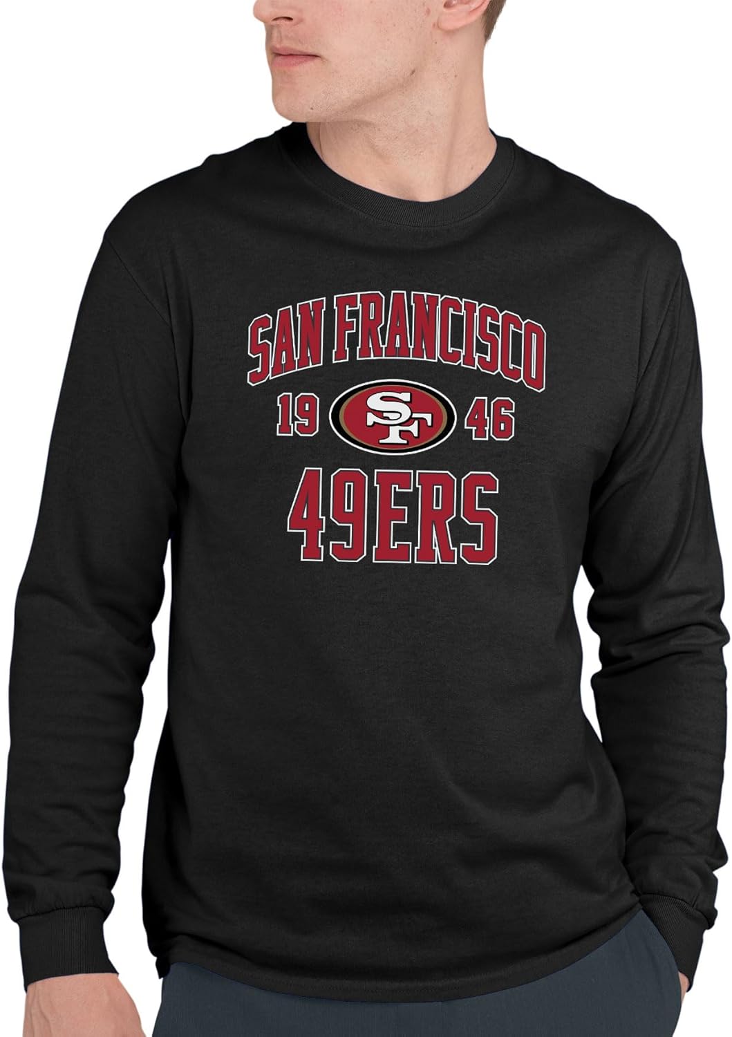 San Francisco 49ers Long Sleeve Fan Tee for Men & Women