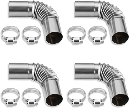 Stainless Steel Diesel Heater Exhaust Pipe Set