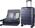 KROSER Spinner Carry-On Luggage with TSA Lock for Travel Convenience