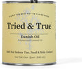 Tried & True Danish Oil Quart - Fast Curing Linseed Finish