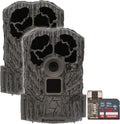 Stealth Cam Browtine 16MP Trail Camera 2-Pack - Durable Infrared
