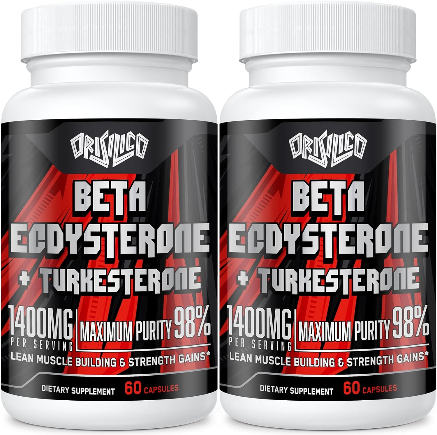 1400mg Beta Ecdysterone and Turkesterone for Muscle Growth