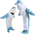 Dolphin Wearable Blanket Hoodie Onesie - Cozy Adult 2XL