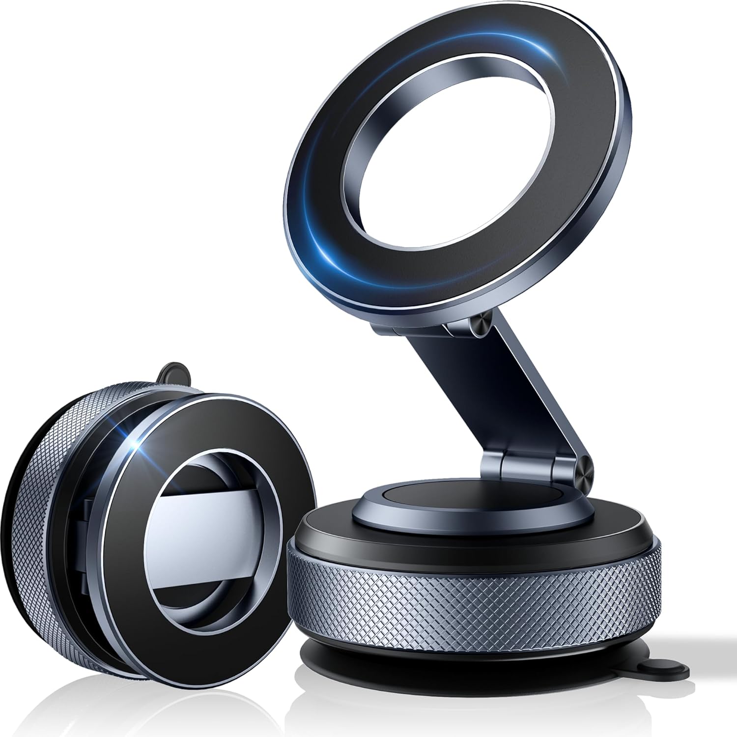 Magnetic Phone Holder for Car with 3200gf Magnet & Suction