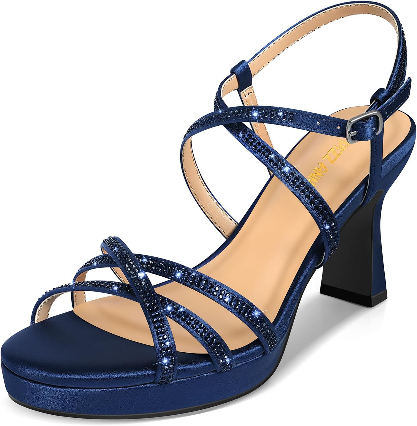 PIZZ ANNU Women's Stellora Platform High Heels for Parties