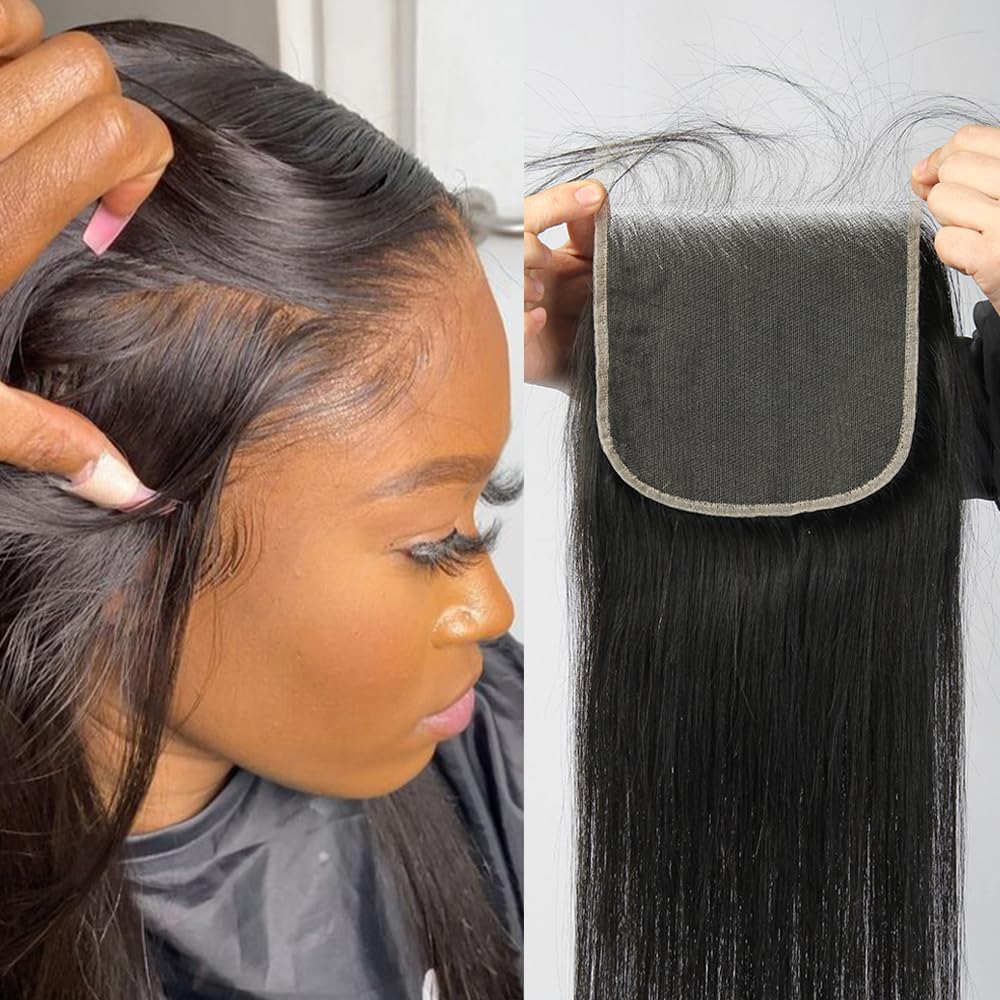 5x5 Lace Closure with Baby Hair for Natural Look and Style