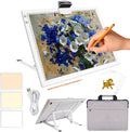 A3 Wireless Light Pad with Carry Bag and Adjustable Stand - Portable