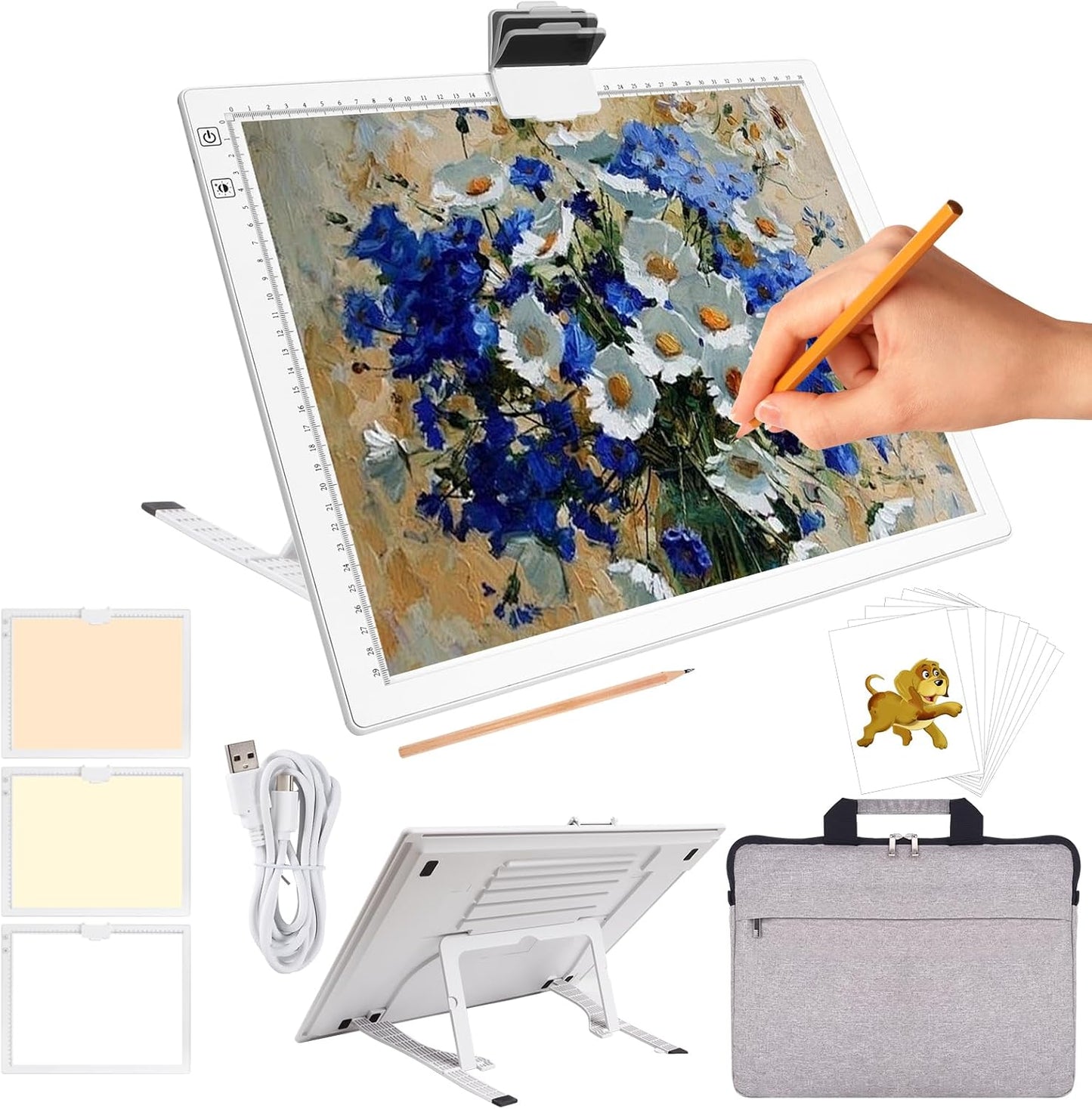 KOBAIBAN Wireless A3 Light Pad for Tracing and Crafting