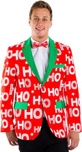Tipsy Elves Men's Christmas Holiday Suit Jacket - Festive Blazer