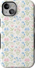 Casely iPhone 14 Case Pastel Garden - Bold Protection with Floral