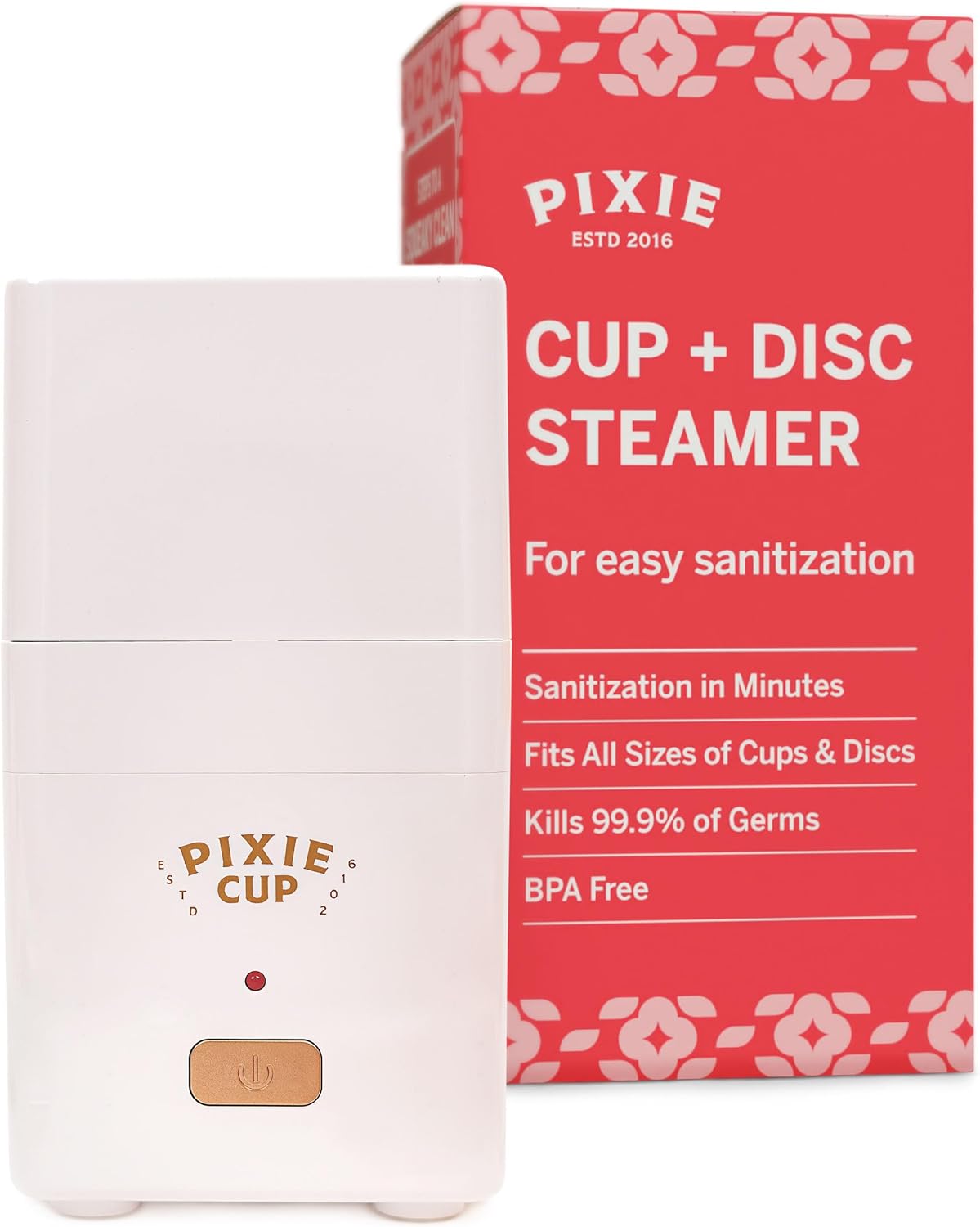 Pixie Cup Sterilizer - Clean & Quick Disinfection