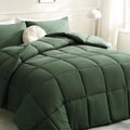 DOWNCOOL Oversized King Comforter 116x98 in - All-Season Soft Duvet