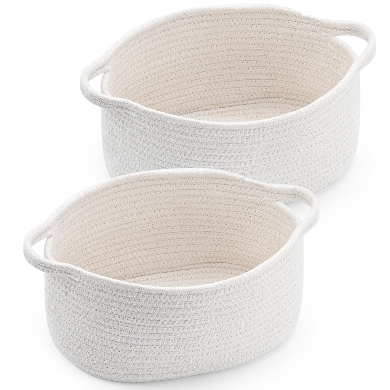 Organize in Style: Woven Cotton Basket