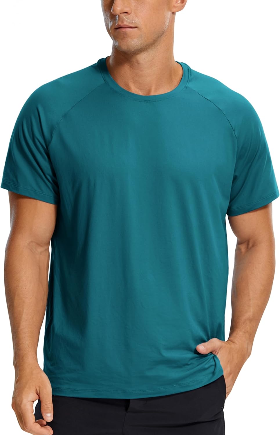CRZ YOGA Quick Dry Men's Tee - Stay Cool During Workouts