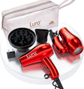 Mini Travel Hair Dryer for Women Red - Compact 1200W Folding Dryer