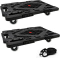 Furniture Dolly 2 Pack Large Moving Dolly - Portable Heavy Duty Movers
