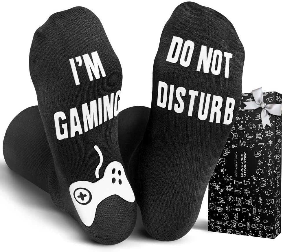 PARIGO Funny Gaming Socks - Perfect Stocking Stuffers!