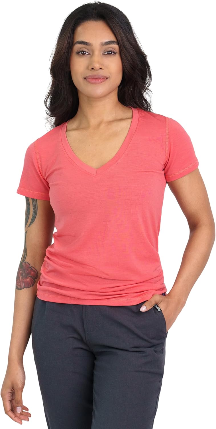 Super Soft Wicking Merino Wool Classic T Shirt for Comfort