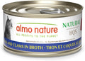 almo nature HQS Tuna and Clams in Broth 2.47 oz Pack of 24 - Natural