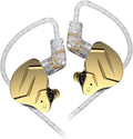 YINYOO HIFI Gaming Earbuds Dual Driver Gold