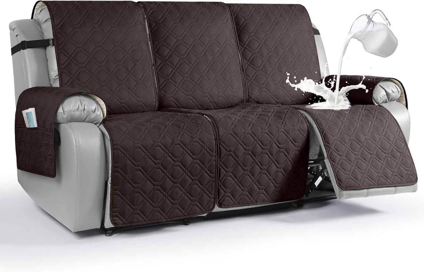 VANSOFY Waterproof Recliner Couch Covers for Pets and Kids
