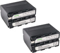 Kastar Battery 2-Pack for Sony NP-F970 NP-F960 - Long Run Time