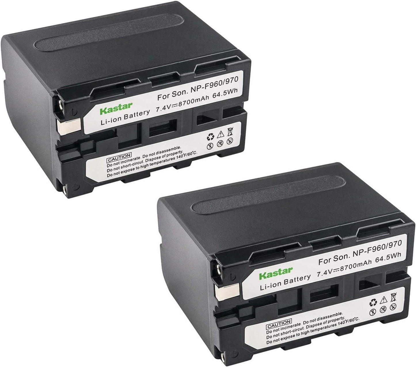 Kastar Battery Pack for Sony NP-F970 NP-F960 and More Devices