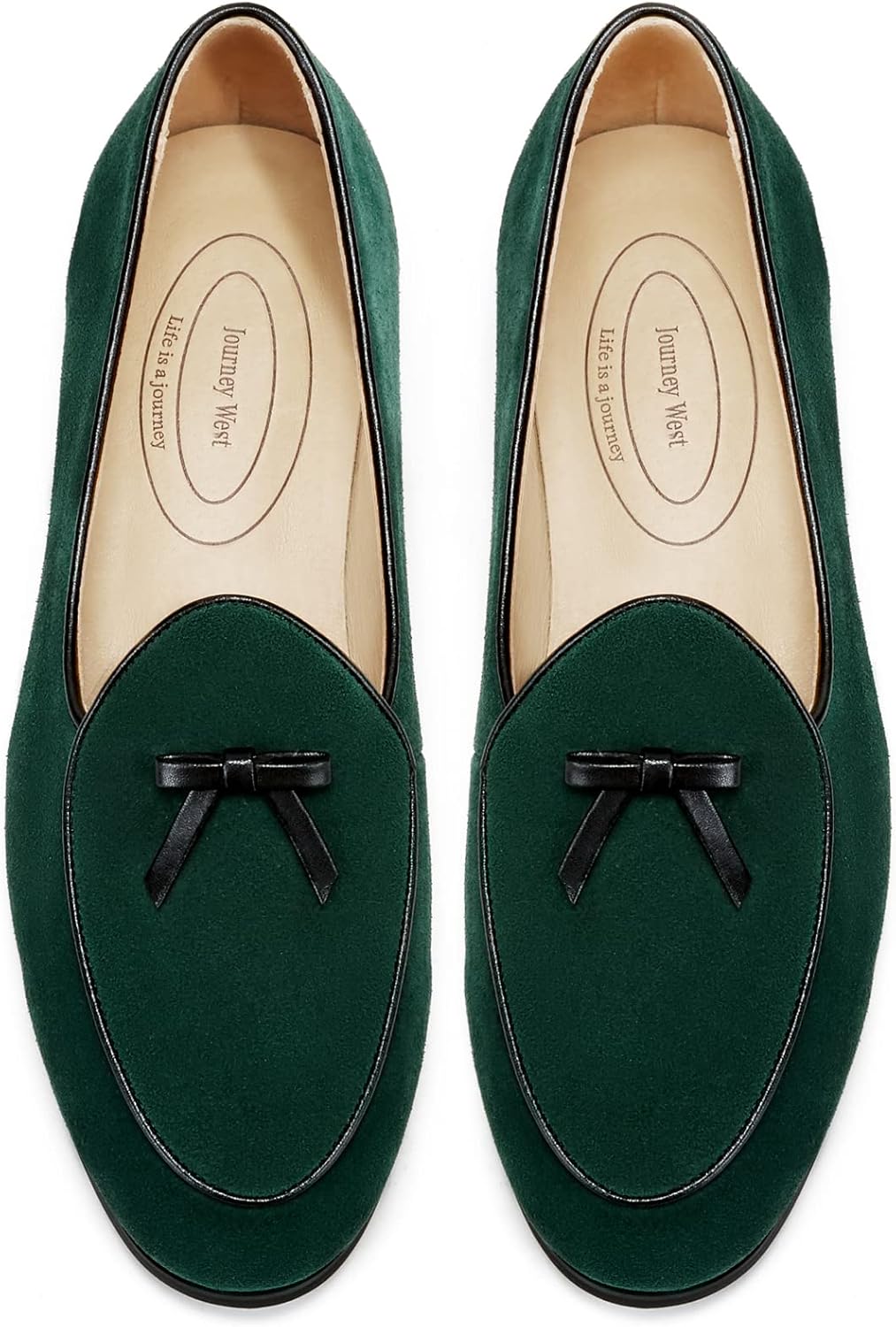 Journey West Suede Tassel Loafer for Women - Elegant Slip-ons