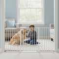 57.5-62 in Extra Wide Auto Closing Baby Safety Gate for Stairs
