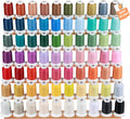 60WT Frosty Matt Embroidery Thread Kit 70 Colors - Fine Detail