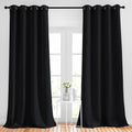 Black Out 108 in Curtains for Bedroom - Thermal Insulated Grommet