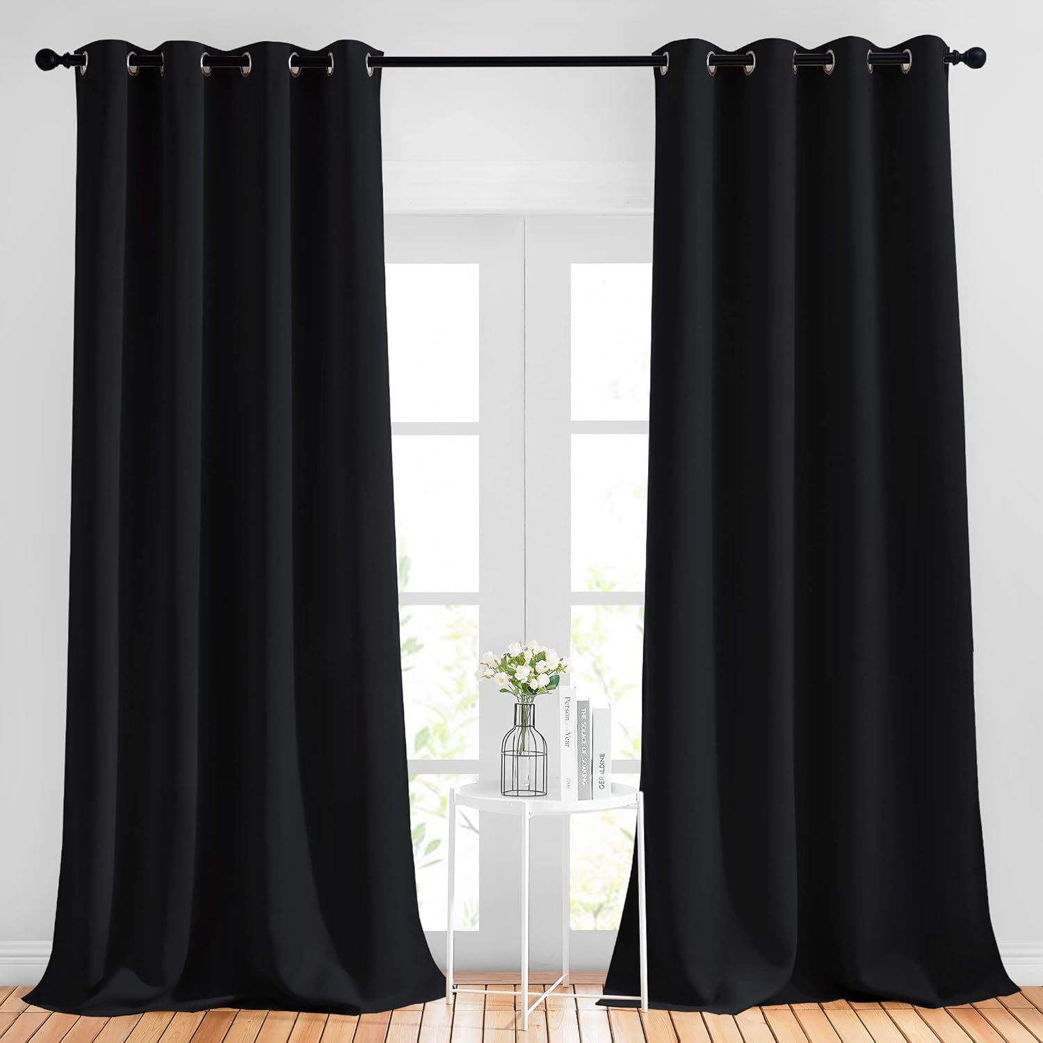 Blackout Curtains 52ft x 108ft Thermal Insulated Grommet Panels