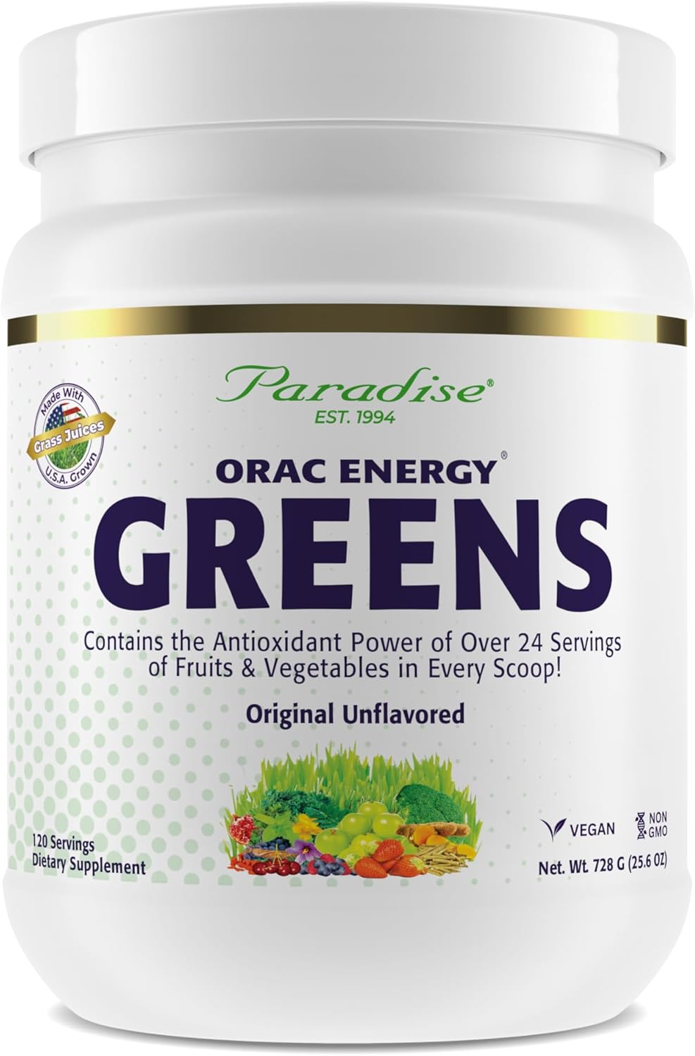 ORAC Energy Greens Powder: Superfoods for Ultimate Wellness