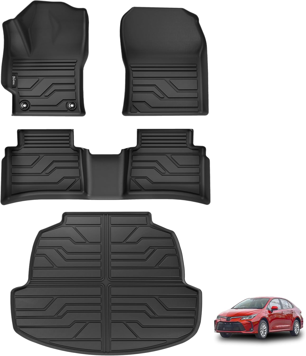 Custom Fit KARPAL Floor Mats for Toyota Corolla 2020-2026