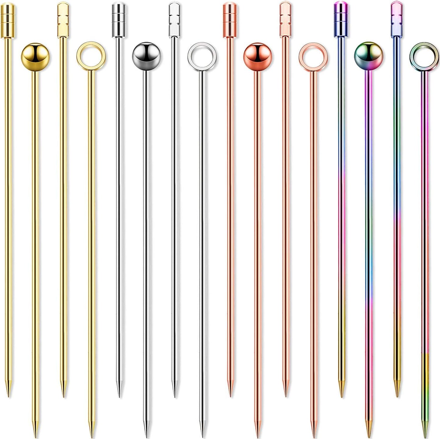Reusable Stainless Cocktail Picks: Elevate Your Drinks!