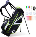 Golf Stand Bag with 8-Way Top Dividers - Lightweight, Organized Carry