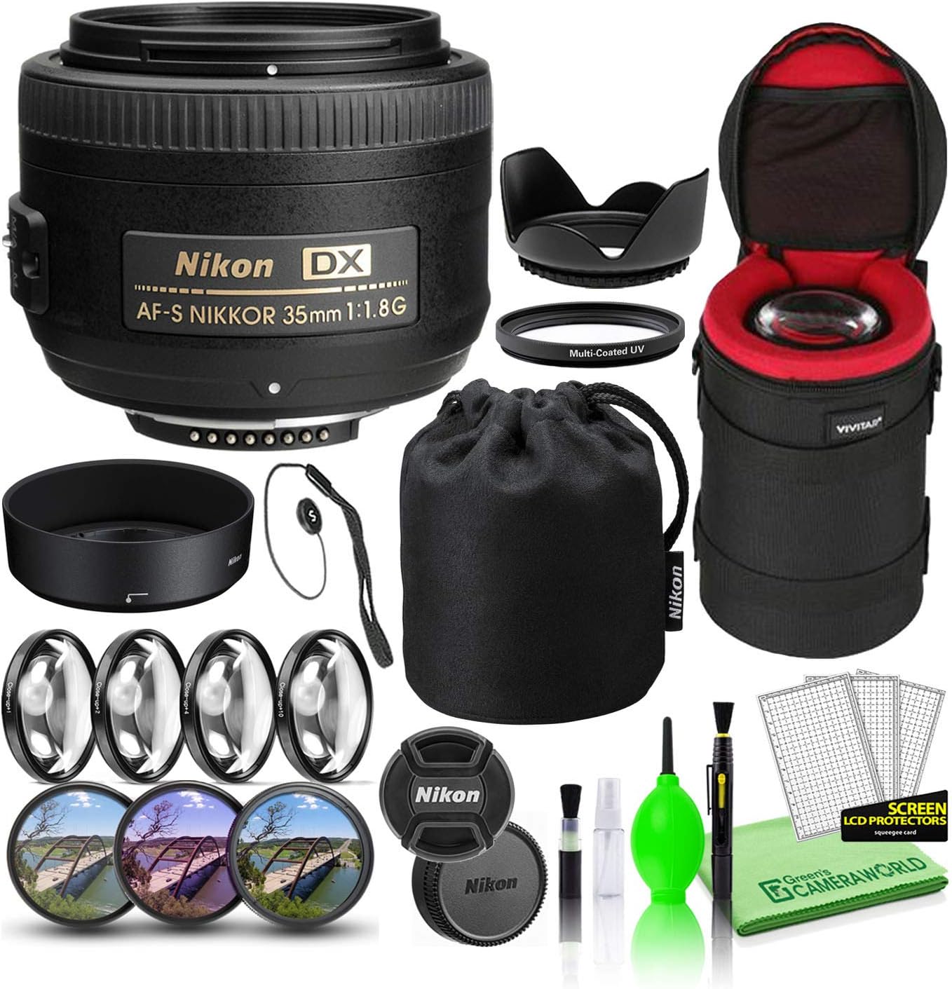 Nikon AF-S DX NIKKOR 35mm f/1.8G Prime Lens Bundle Review