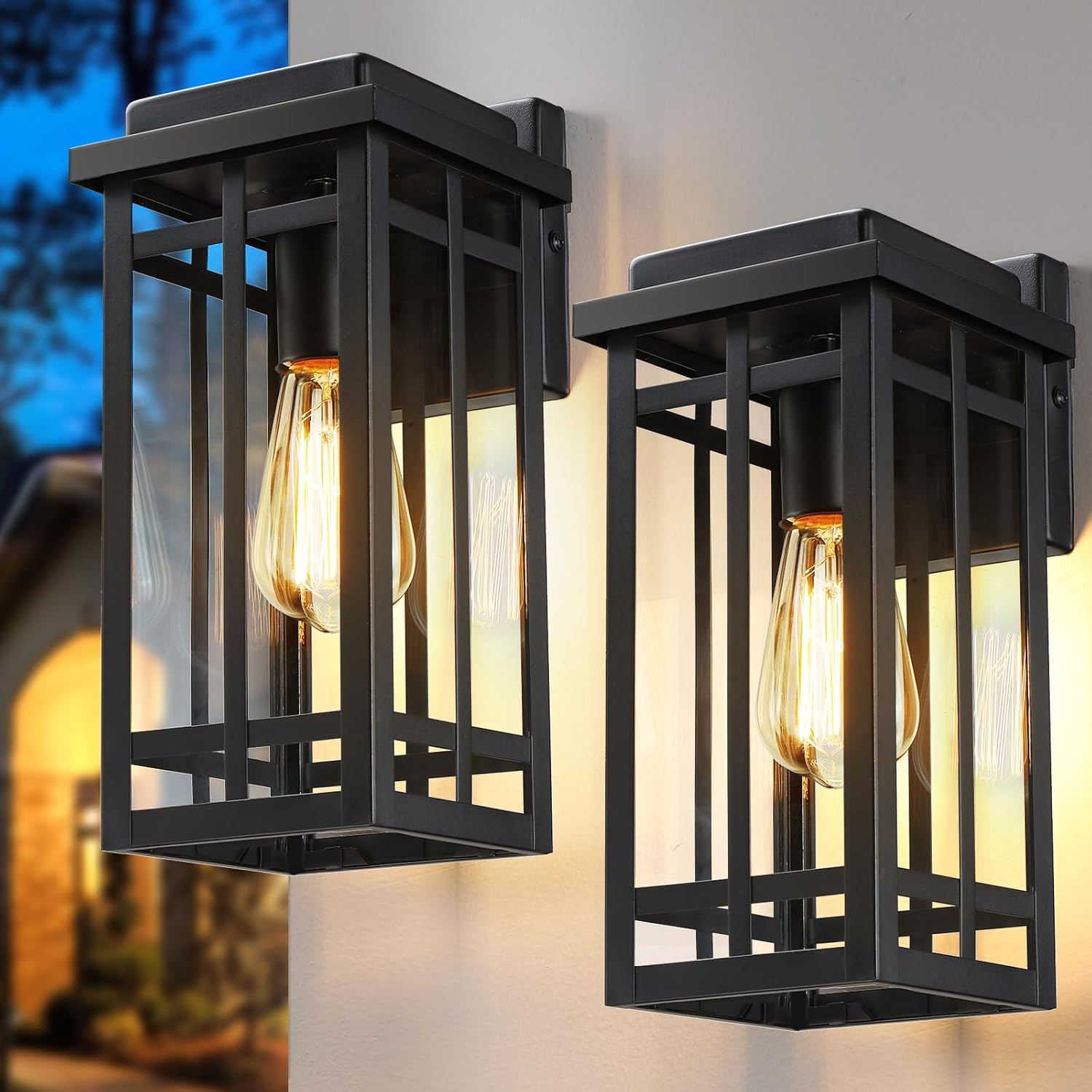 12ft' Outdoor Wall Light Fixtures for Modern Exterior Lighting