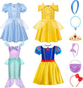 Princess Dress up for Girls 3-8 - Versatile Role Play Set
