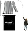 Ravenhill Feather Flag Pole Kit for Business Advertising Outdoors