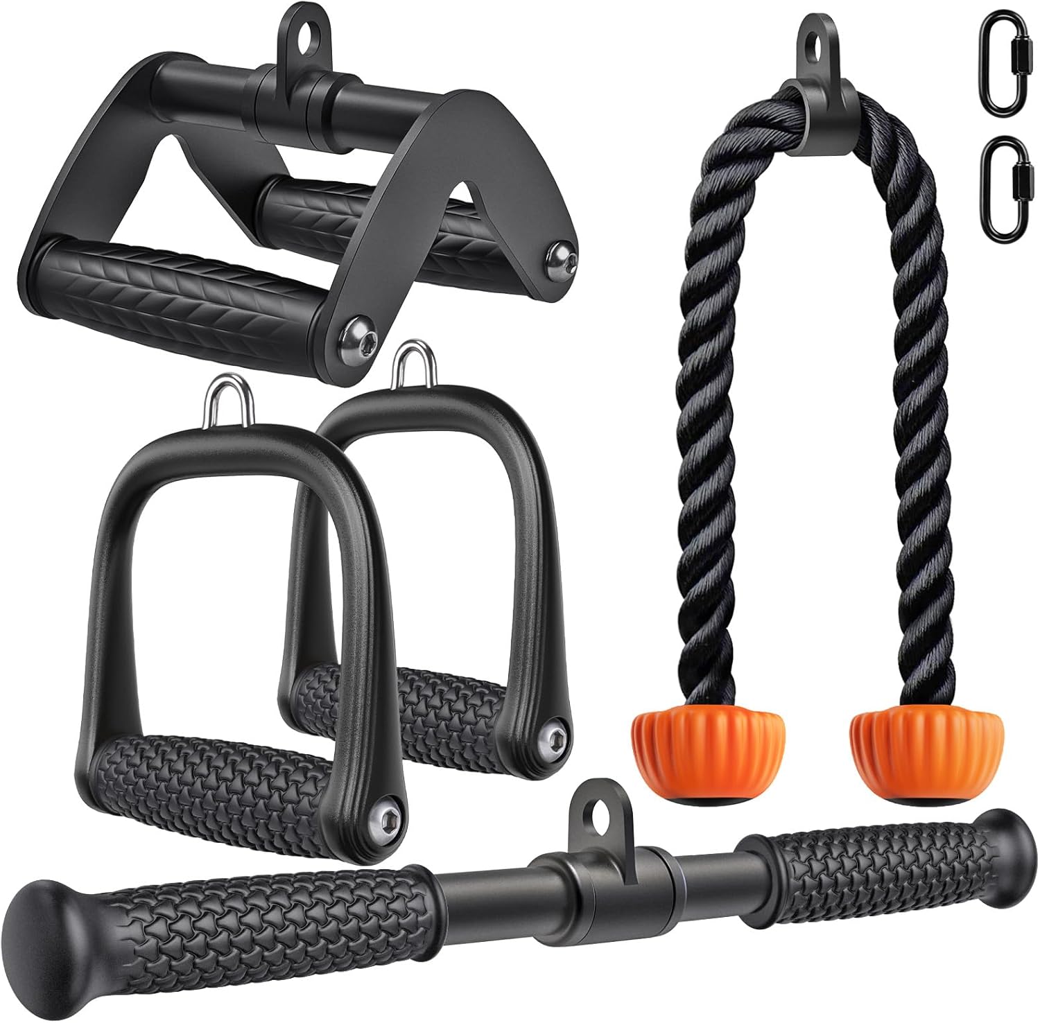 SELEWARE Triceps LAT Pulldown Attachments for Home Gym Workouts