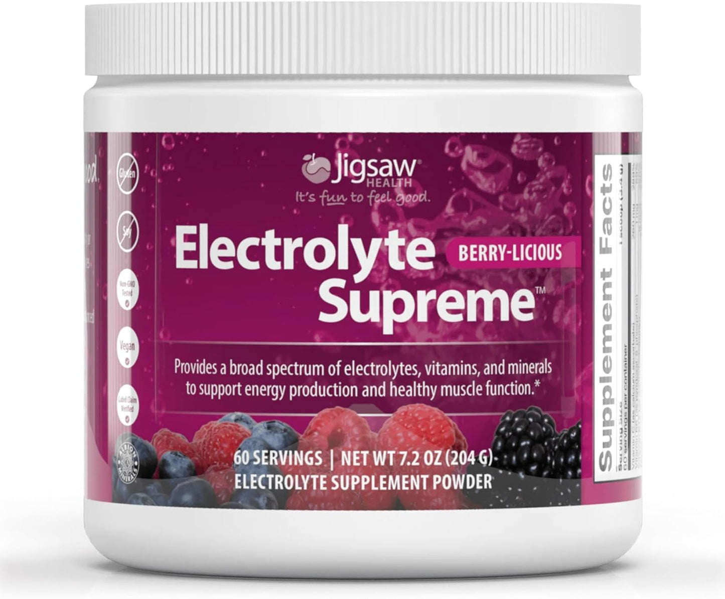Electrolyte Supreme Powder for Optimal Hydration and Energy
