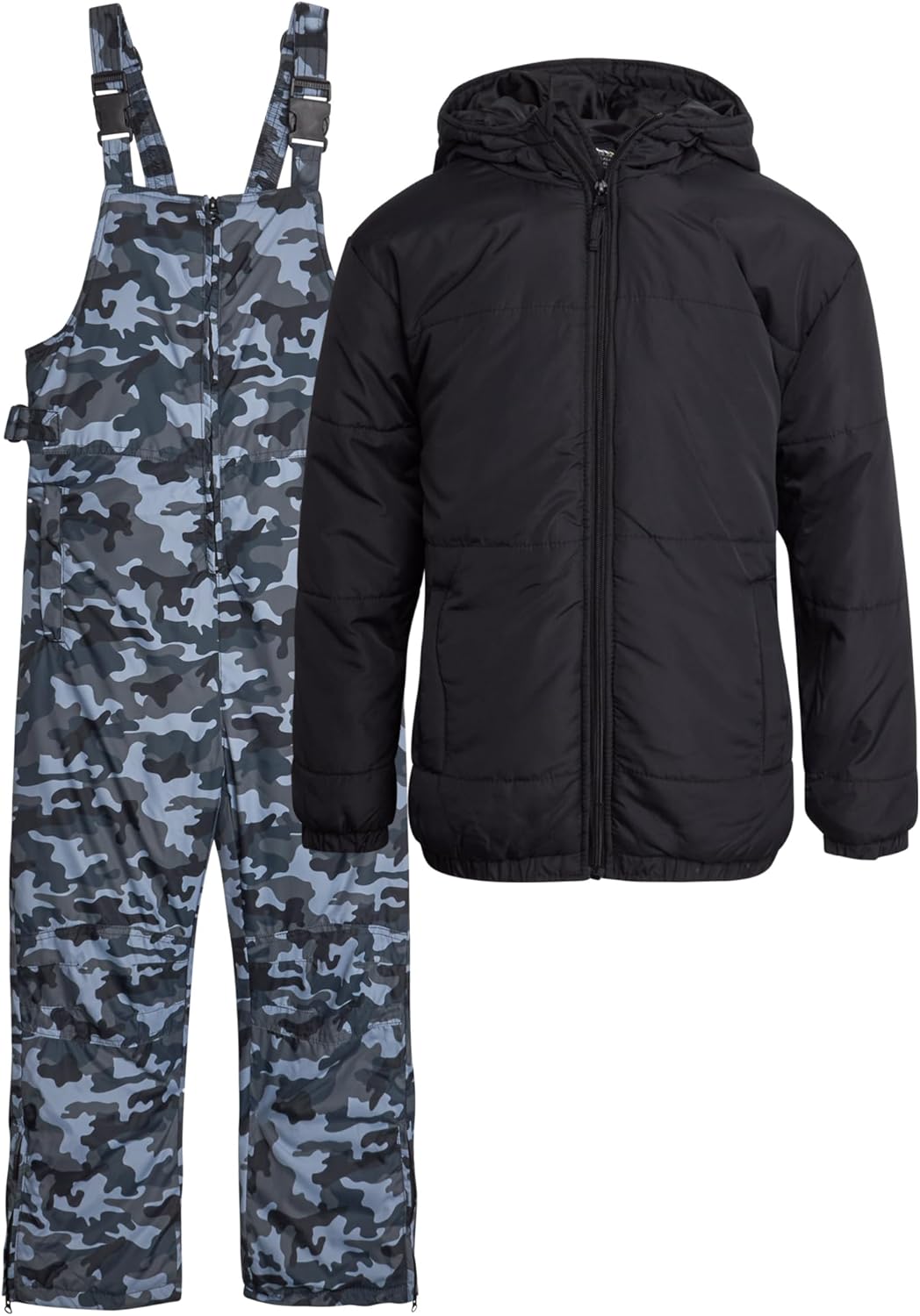 Kids Snow Suit Set - Heavyweight Insulated Ski Jacket & Pants