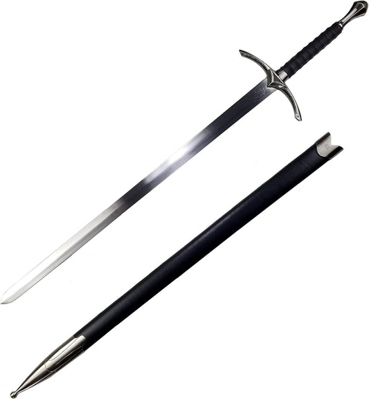 41.25in One Hand Medieval Sword - Dull Blade for Cosplay
