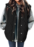 Puffer Vest Women Sleeveless Quilted Jacket - Lightweight Warm